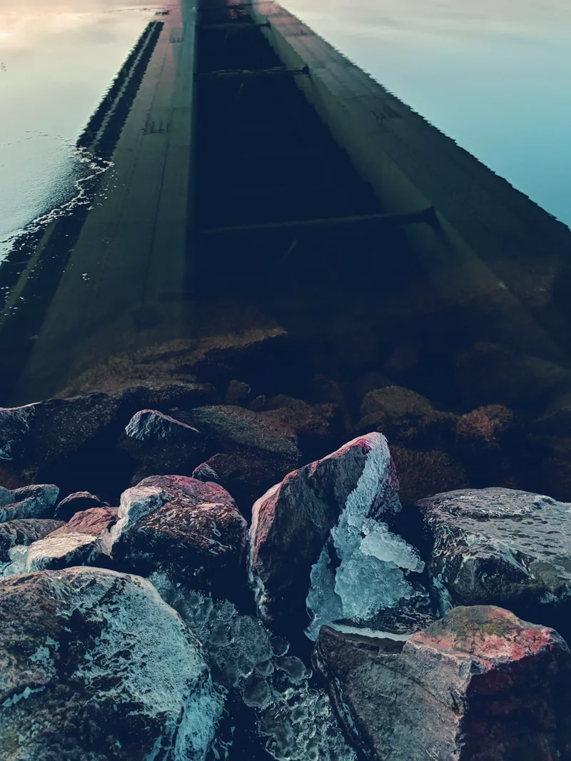Helsinki Bridge Rocks
